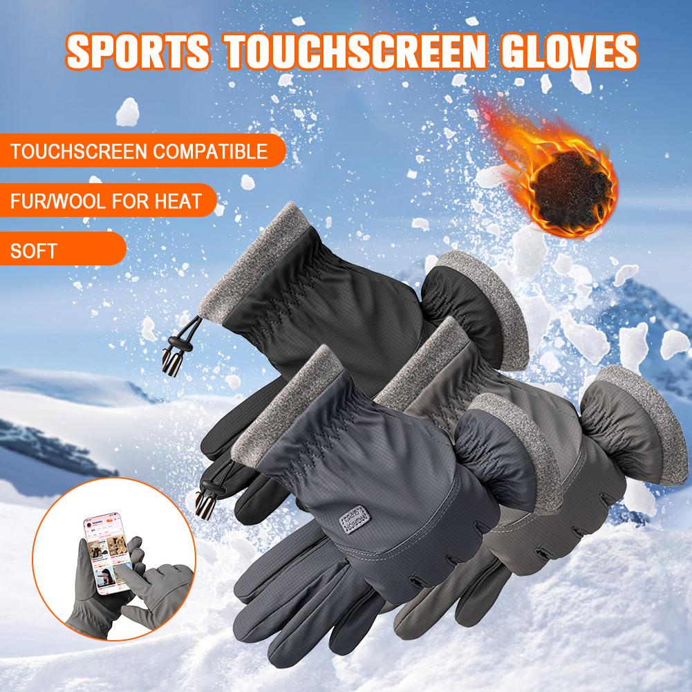 Fleece Cold-proof Cycling Glov - Winter Glove Insulated reseña y precio