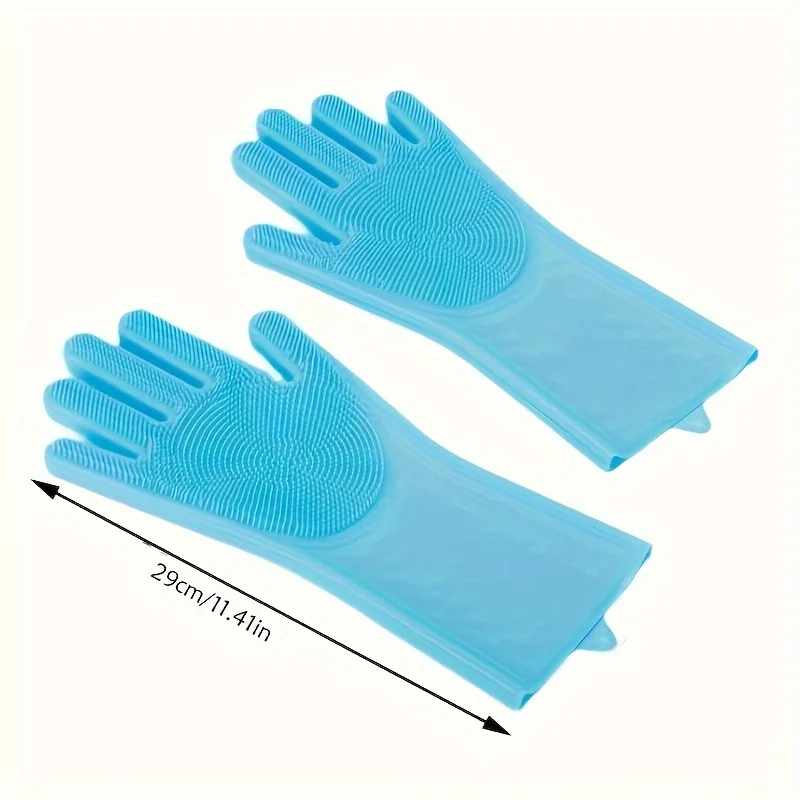 Pet Grooming Cleaning Gloves D - Rubber Glove Cleaning reseña y precio
