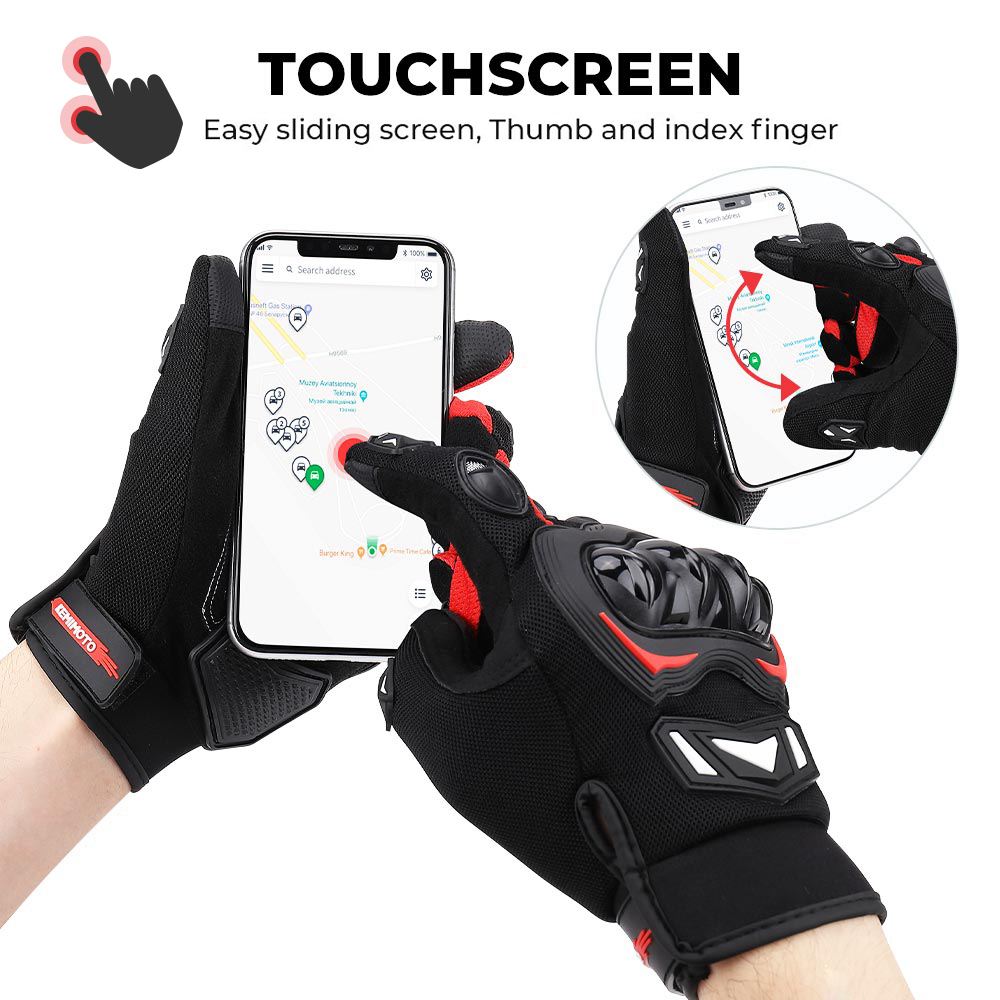 KEMITOUR Summer Motorcycle Glo - Cycling Glove Padded reseña y precio